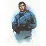 James Bond - Limited edition print from 2001 with artwork by Jeff Marshall, signed by the first