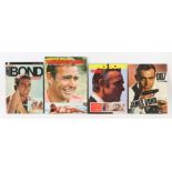 Four Promotional James Bond Sean Connery Magazines including James Bond In Thunderball,
