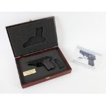James Bond - G.3 Pistol modelled on the Walther PPK from the James Bond films, made in China,