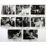 James Bond From Russia With Love (1963) Set of 8 Black and White Front of House cards,
