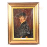 D. Thomas (British, nineteenth century), portrait of William Scott. Oil on canvas. Framed.