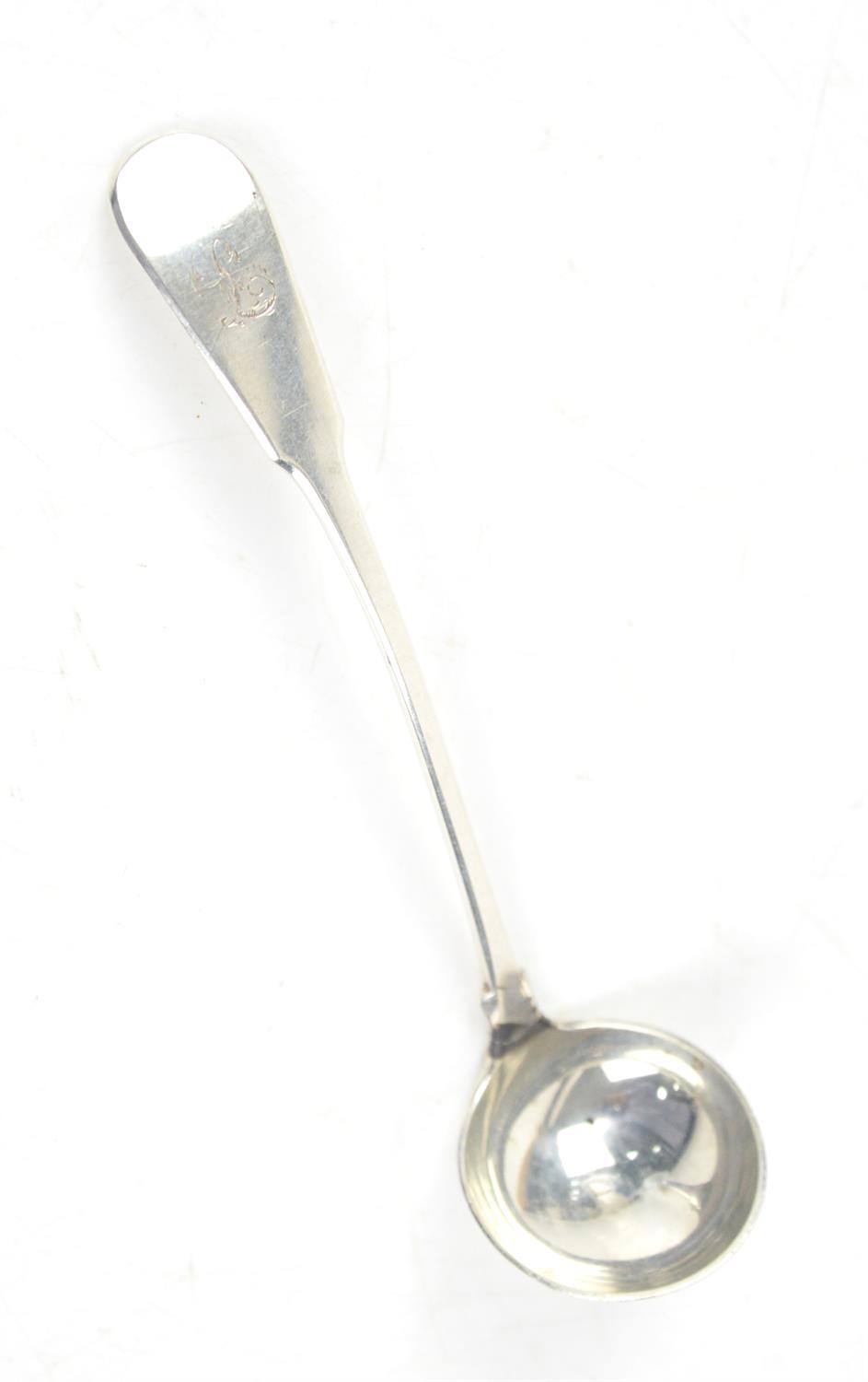 Scottish silver ladle Glasgow 1821 by Robert Gray and Sons