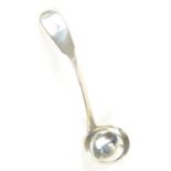 Scottish silver toddy ladle by William Constable Edinburgh 1830