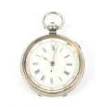 19th century Swiss silver 935 grade gents chronograph pocket watch