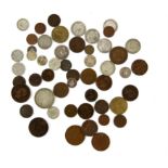 Quantity of British and World coins Inc. silver