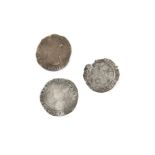 3 hammered Elizabeth 1st silver sixpence coins, 1572 and 2x 1573
