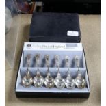 Pair of Mappin & Webb silver backed brushes, London 1940, in fitted leather case,