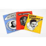 Three vintage music programmes for Bill Haley and his Comets from 1957 with original ticket for the