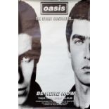 Oasis Be Here Now - Two advertising posters for the release of the new album, rolled,