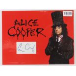 Alice Cooper - American singer, songwriter, and actor whose career spans over 50 years,