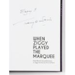 David Bowie- When Ziggy Played Marquee signed by Terry O'Neill hardback book.