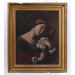 Italian School, 18th/19th Century, St Catherine of Alexandria holding a fragment of the 'breaking'