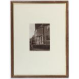 Frank Meadow Sutcliffe (British, 1853-1941), 'Street Scene'. Photograph. Framed and glazed.