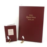 Folio Society limited edition of The Queen Mary Atlas, bound in aniline-finish calf leather,