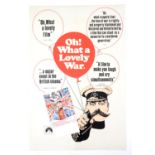 'Oh What a Lovely War’. Paramount Film poster featuring Lord Kitchener. 76 x 51cm. Folded.
