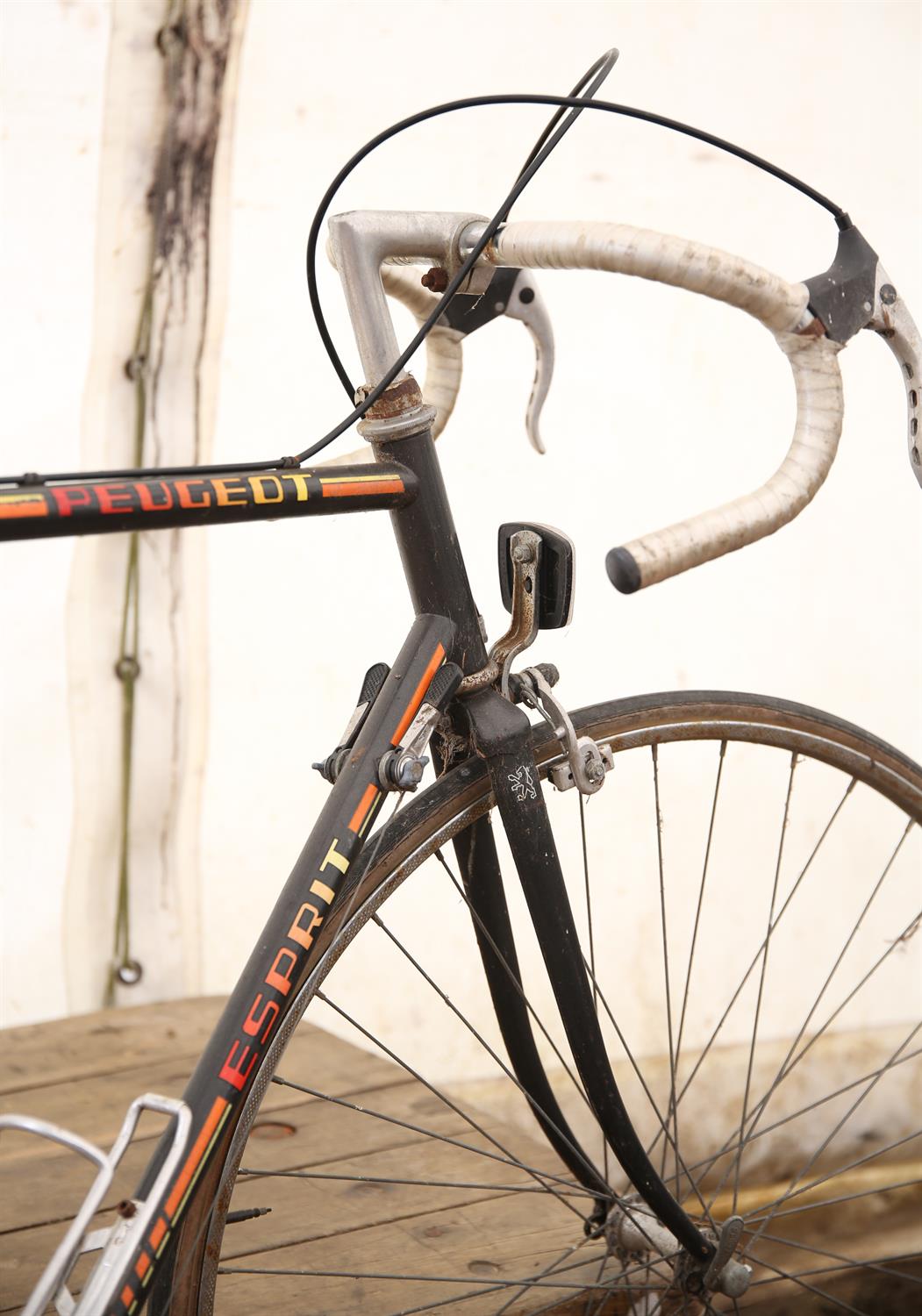 A vintage Peugeot racing bike - Image 6 of 7