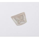 Troika design Ltd silver butterfly bookmark