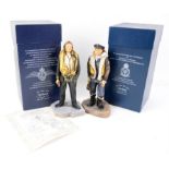 Ashmor Fine China for 'History in Porcelain' limited edition figure representing A Royal Navy Fleet