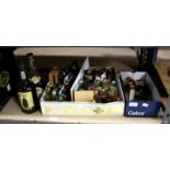 Large collection of spirits to include 1ma Aquavit, Daiquiri Rum and various miniatures