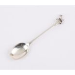 Silver tea spoon "The Fox Terrier Club", Birmingham 1932, 0.5oz