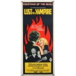 Lust for a Vampire (1971) Australian Daybill film poster, with stone litho printing from Robert