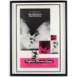 The Thomas Crown Affair (1968) French Medium film poster, starring Steve McQueen, framed and glazed,