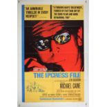 The Ipcress File (1965) US One Sheet film poster, starring Michael Caine, folded, 27 x 41 inches