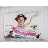 8 British Quad film posters including This is Elvis, Mary Poppins, Bad Boys, One of our Dinosaurs
