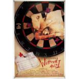 Withnail and I (1987) US One Sheet film poster, artwork by Ralph Steadman, Handmade Films, rolled,