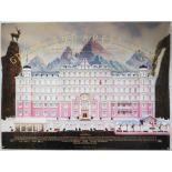 15 British Quad film posters including The Grand Budapest Hotel, Suspiria (RR), The Interview,