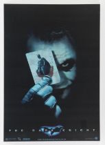 The Dark Knight (2008) Lenticular poster issued at Premiere screenings, Showing Batman / Harvey