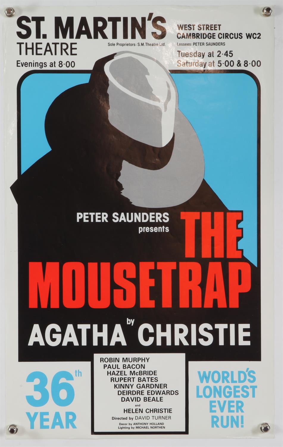 50+ London Theatre posters including Alfie, The Mousetrap, A Midsummer's Night Dream, Macbeth, - Image 3 of 3