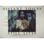 4 British Quad film posters including Distant Voices Still Lives, Punch Drunk Love,
