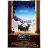 The Princess Bride (1987) US One Sheet film poster, directed by Rob Reiner, Vestron Pictures,