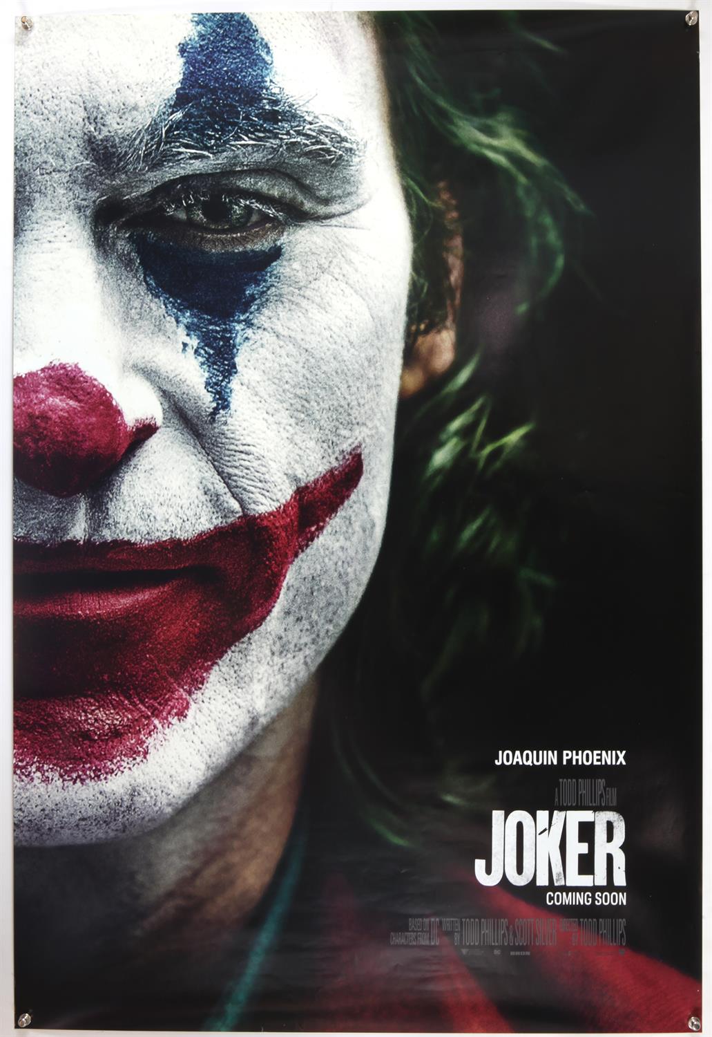 19 One Sheet film posters including Joker, Maleficent, Silence of the Lambs, Fury, Dogs,