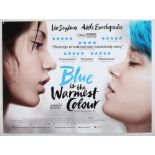 10 British Quad film posters including Blue is the Warmest Colour, Exhibition on Screen,