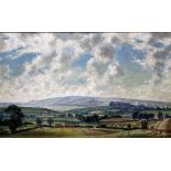 David Birch (b. 1945), 'The South Downs'. Oil on canvas. Signed lower left. Framed.