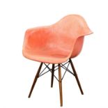Charles Eames for Herman Miller armchair, height 78cm.