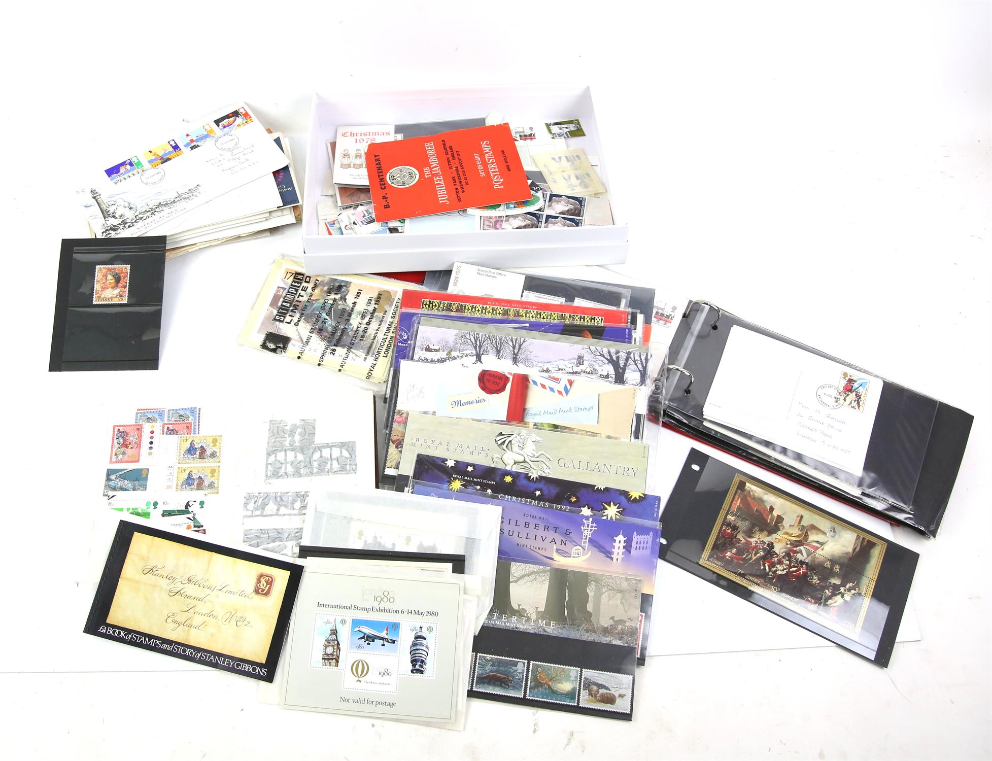 Great Britain Decimal Mint Commemoratives, First Day Covers, Presentationn Packs, PHQ Cards