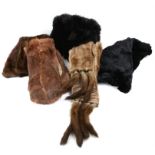 Large quantity of fur jackets and accessories including items made of Mink, Fox, Rabbit and
