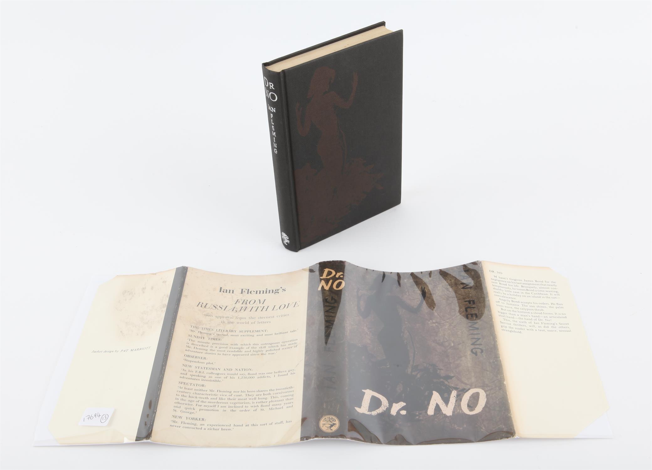 James Bond Dr. No - Ian Fleming Hardback First Edition book with dust jacket, published by Jonathan - Image 3 of 3