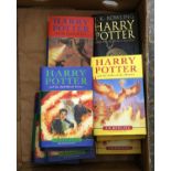 Collection of Harry Potter novels, including first editions of the following: 'Harry Potter and the