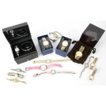Collection of wristwatches, including a Michael Kors, two Hana wristwatches, a TDK wristwatch and