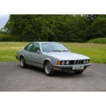 1979 BMW 633csi for Restoration/Recommissioning. Registration number AUV 15T Metallic Silver
