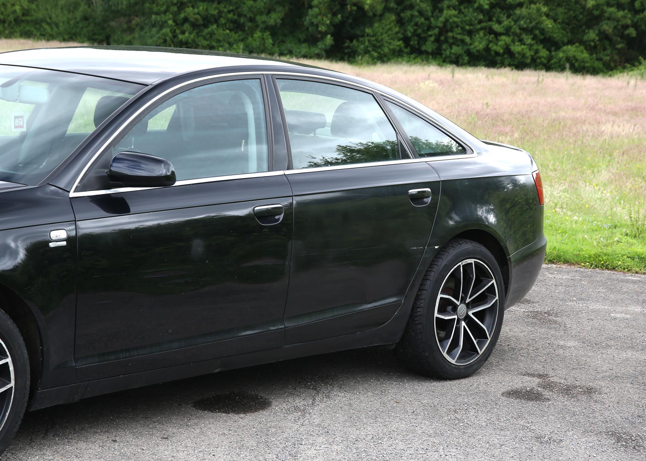 Black Audi A6 SE TDI. Registration number AB08 VNJ. 4 door saloon. First registered 25-06-2008. - Image 11 of 11