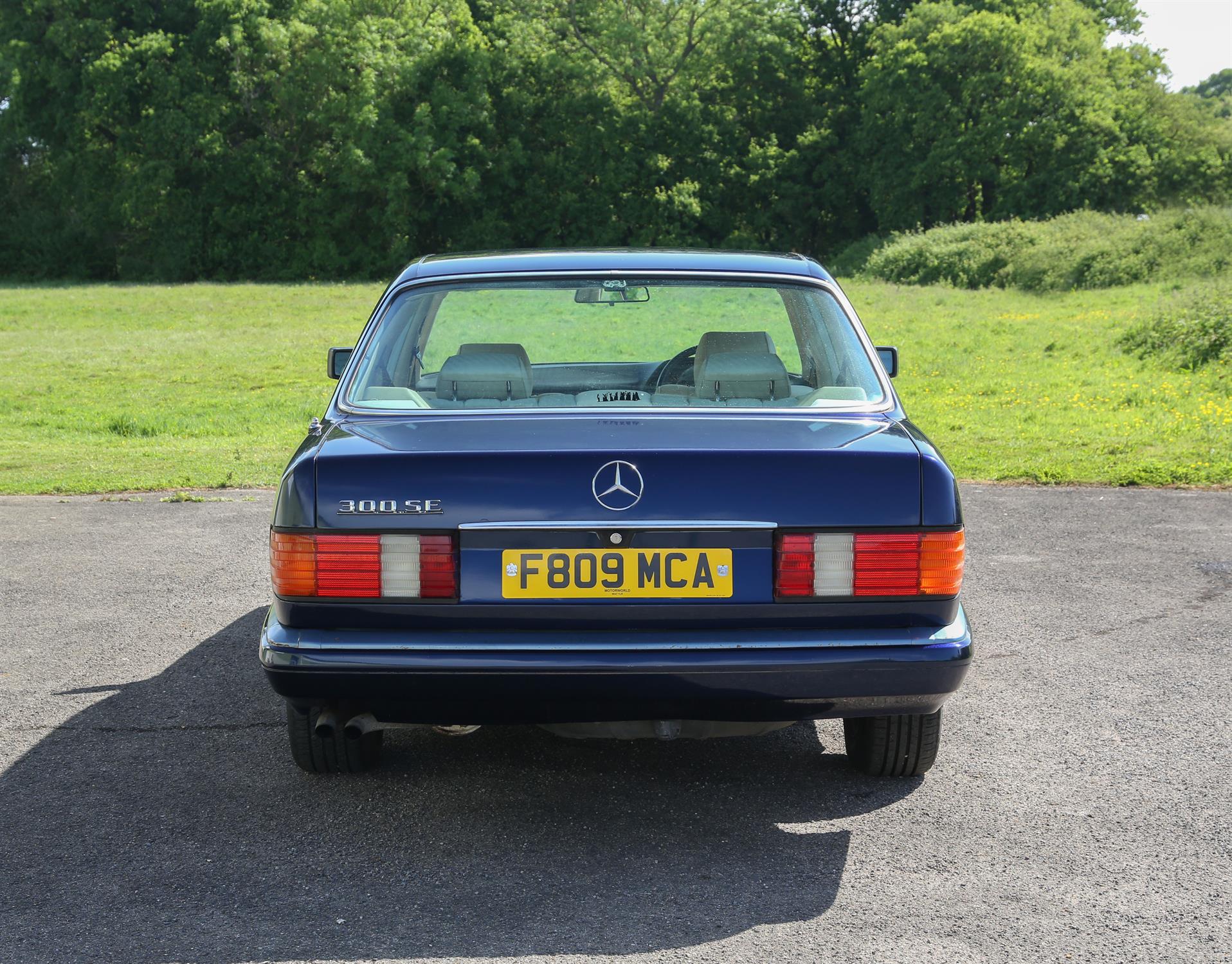 1989 F809 MCA Mercedes 300se. Automatic saloon. Registration number F809 MCA. 96, - Image 4 of 4