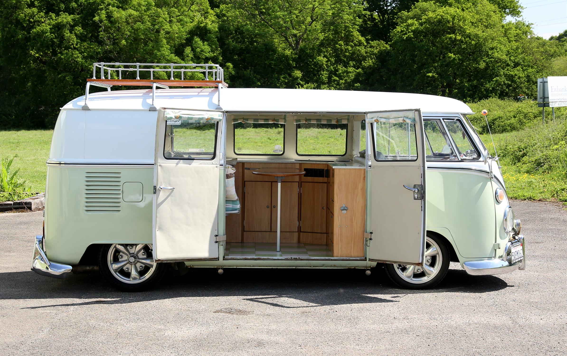 VW split screen campervan, 1967. Registration number TGC 536E. - High spec upgrades completed to - Image 7 of 21