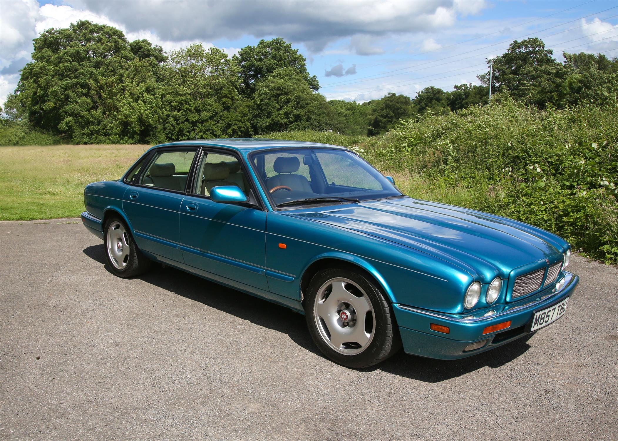 1995 Jaguar XJR Automatic, registration number M857 TBU. - With fitted extras and history file.