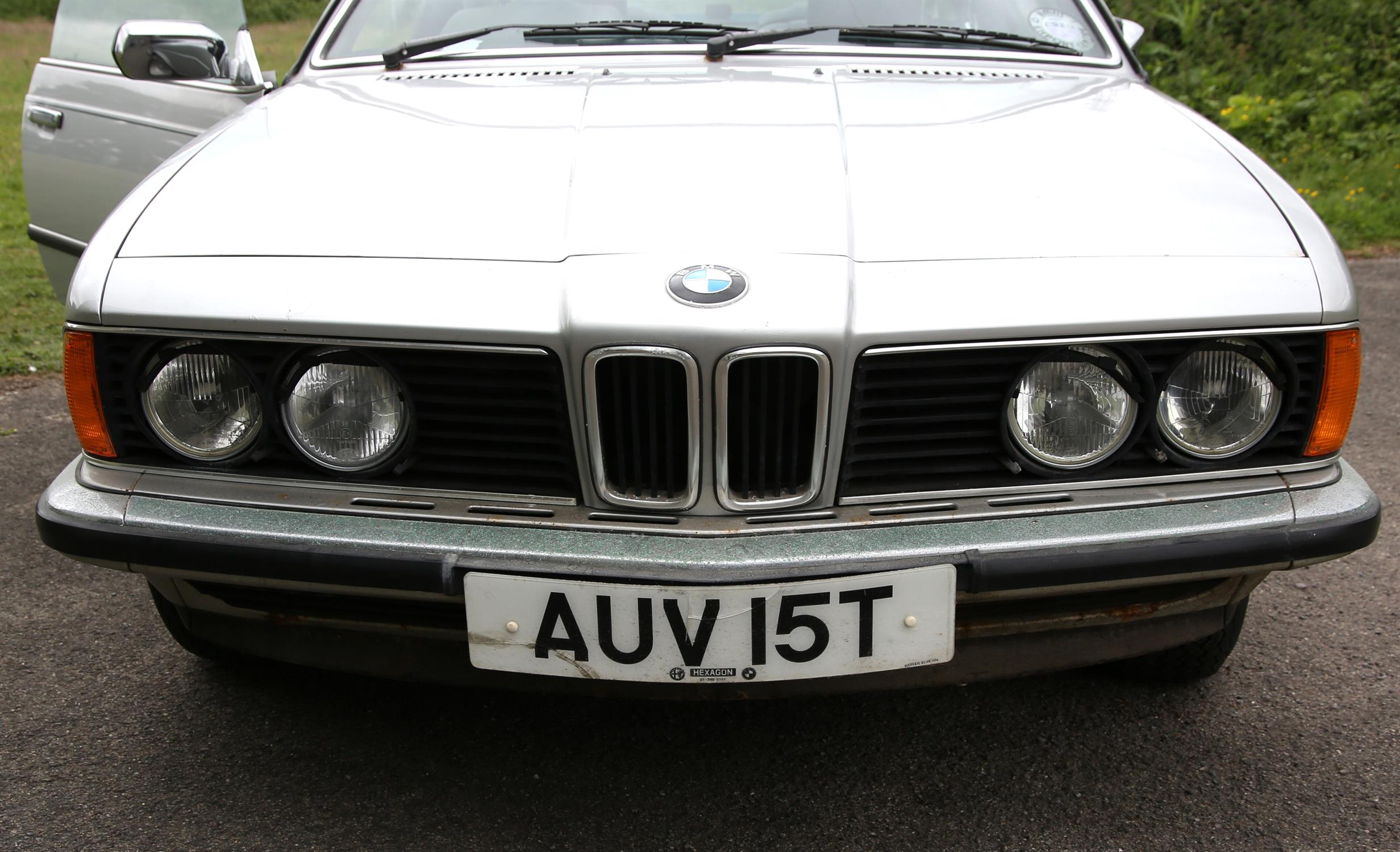 1979 BMW 633csi for Restoration/Recommissioning. Registration number AUV 15T Metallic Silver - Image 4 of 9