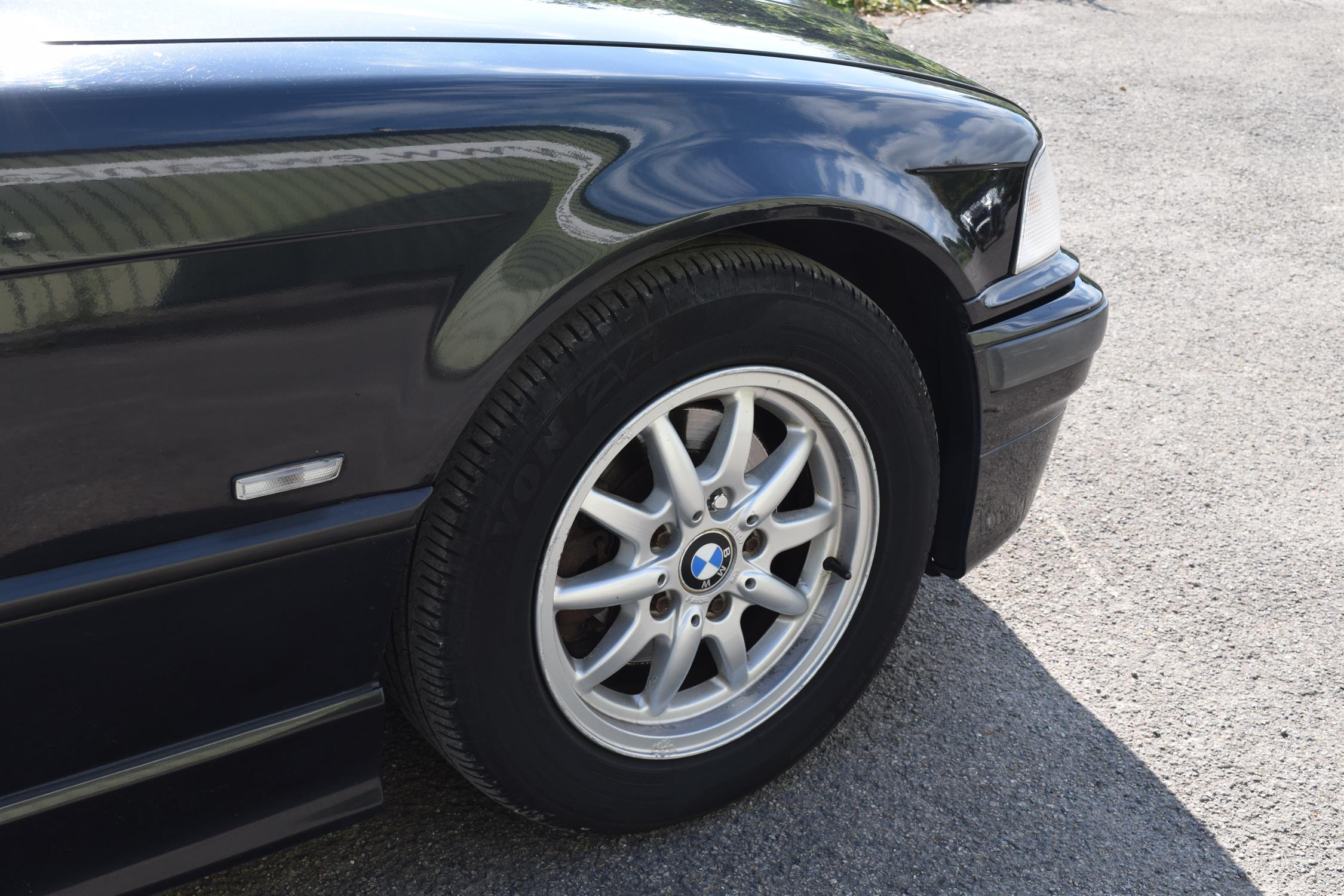 1997 BMW E36 2.5l Auto - Black on black - Odometer reading 211,000 miles, MOT’d until September - Image 7 of 20